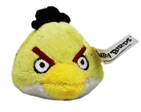 Angry Birds Chuck Mini Round Plush Toy With Bottom Finger Pocket - Walmart.com