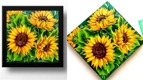 Sunflower Painting