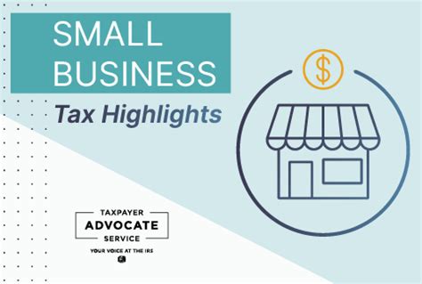 Small business tax highlights - TAS