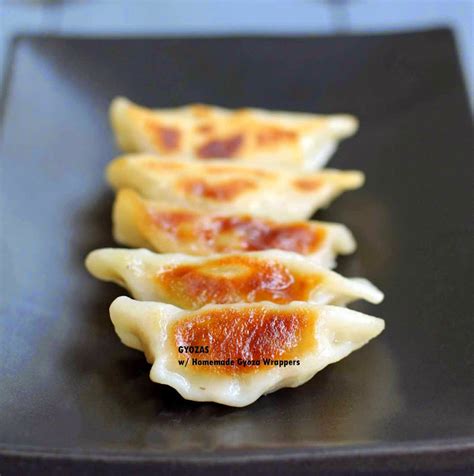 Milk and Honey: Gyozas with Homemade Gyoza Wrappers