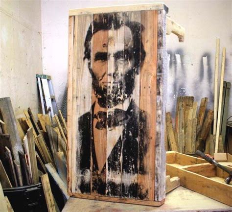 Abraham Lincoln Pallet Coffee Table Reclaimed Wood | Reclaimed wood coffee table, Coffee table ...