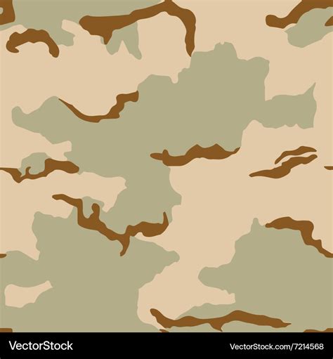 3 color desert camouflage Royalty Free Vector Image