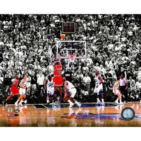 Michael Jordan 1998 Finals Game Winning Shot Photo 10 x 8in, Exhibition Quality 8x10 Photograph ...