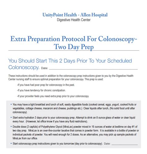 How to prepare for your colonoscopy | Cedar Valley Gastroenterology