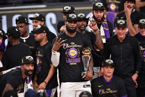 LeBron James Leads Lakers To Emotional NBA Championship