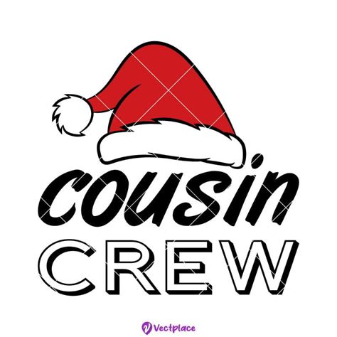 Christmas Cousin Crew Svg