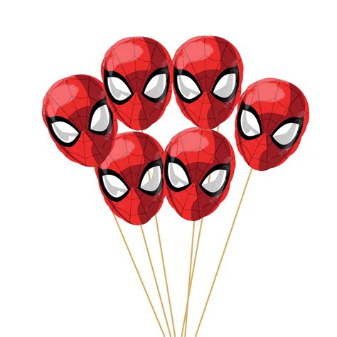 Anagram Spiderman Balloon | Spiderman Birthday Balloon | Spiderman Face balloons For Children ...