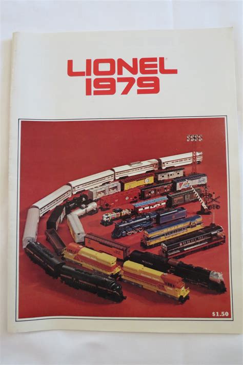 LIONEL MODEL TRAIN SETS CATALOG 1979