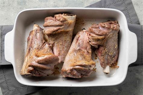 Slow-Roasted Rosemary Garlic Lamb Shanks Recipe