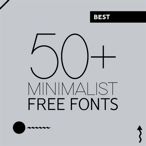 50+ Best Free Fonts for Minimalist Designs | Fonts | Graphic Design Junction