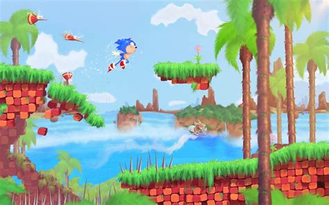 Sonic Retro Wallpapers - Wallpaper Cave
