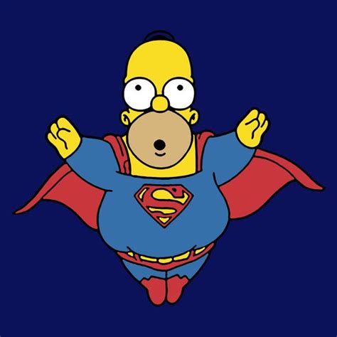 Super Homer | Simpsons drawings, Simpsons art, Simpsons characters