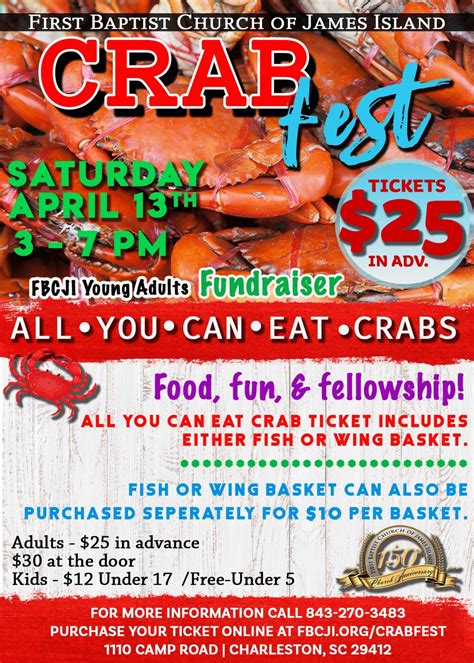 Crab Fest – First Baptist Church of James Island