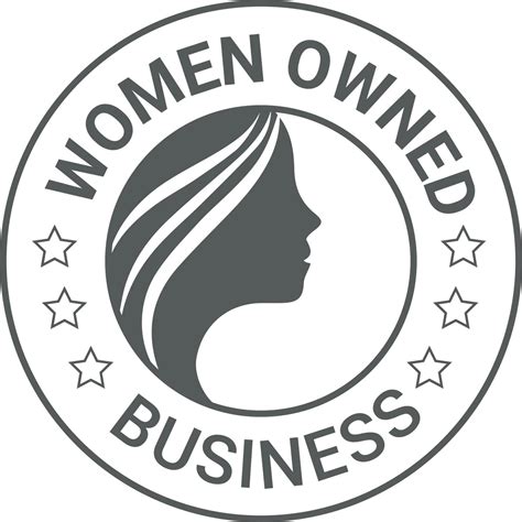 Women Owned Logo. Women Owned vector logo design. Women Owned business ...