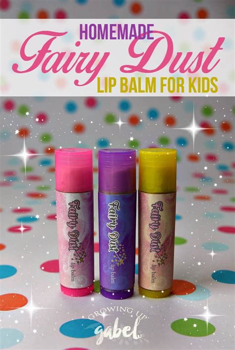 How to Make Homemade Lip Balm for Kids with Glitter