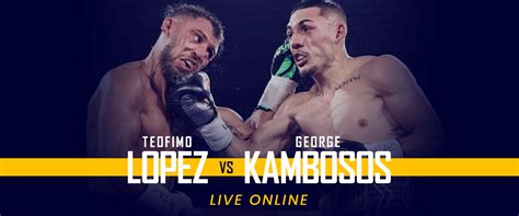 How to Watch Teofimo Lopez vs George Kambosos Live Online