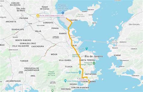 How to get from Rio Airport to Copacabana - GIG (Galeao) SDU