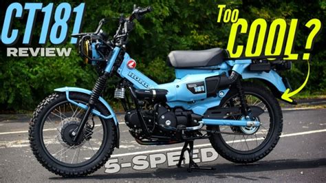 NEW Honda CT125 Review! | Trail 125 with 5-Speed, More Horsepower + More?