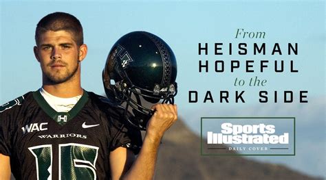 Colt Brennan, Hawaii's Heisman nominee, went to "the dark side" : r/Hawaii