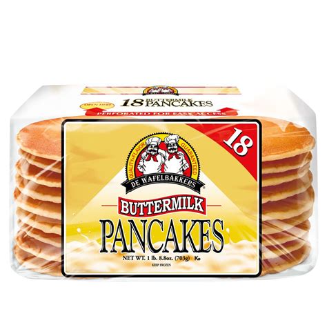 De Wafelbakkers Frozen Pancakes - Buttermilk - Shop Entrees & sides at H-E-B