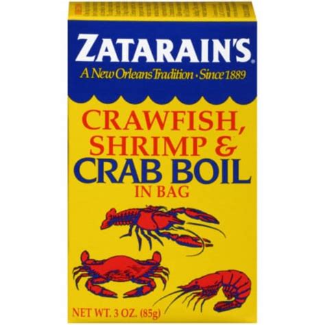 Zatarain's® Crawfish Shrimp & Crab Boil in Bag, 3 oz - Smith’s Food and Drug