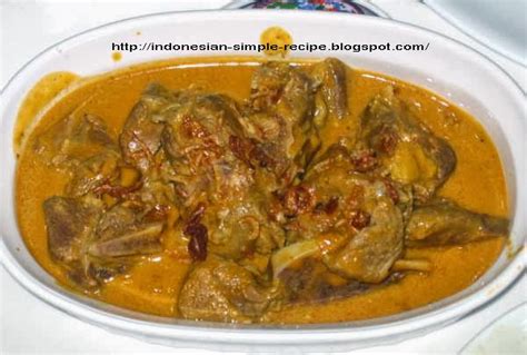 Gulai Kambing Jawa, Arab, Padang, Madura | Food And Beverage Recipe of Indonesia