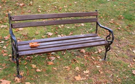 Premium Photo | Bench in the autumn park