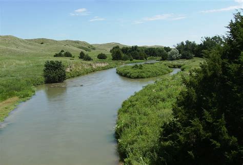 Nebraska Lakes and Rivers Map: Great Plains Waterways