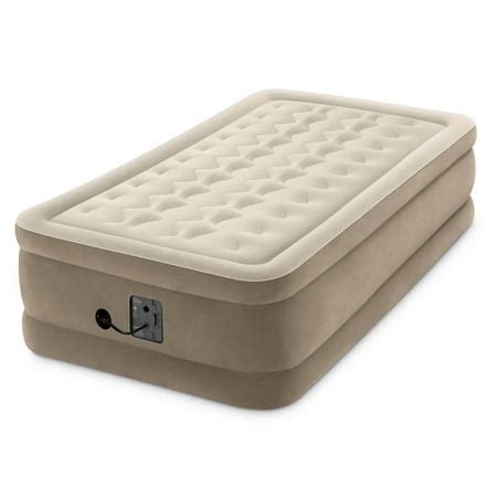 Intex Dura Beam 18 Inch Inflatable Airbed Mattress with Internal Pump ...