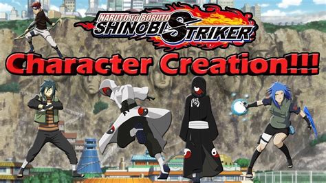 NARUTO XENOVERSE!? NARUTO TO BORUTO SHINOBI STRIKER CHARACTER CREATION CONFIRMED - YouTube