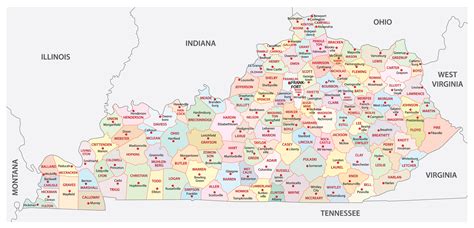 Ky County Map Pdf