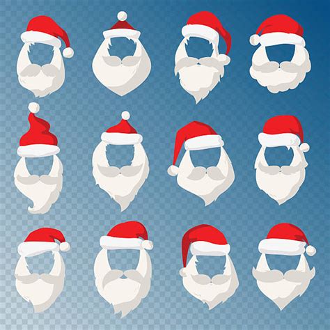 Smiley Face With Santa Hat Drawings Illustrations, Royalty-Free Vector ...