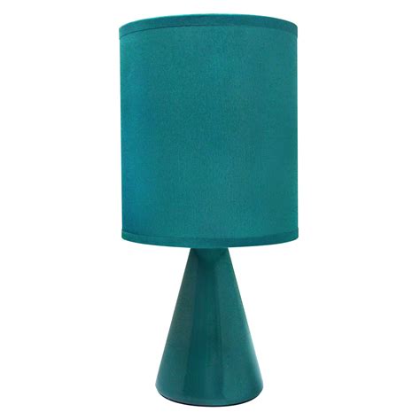 Teal Ceramic Table Lamp