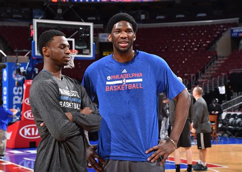 Andrew Wiggins Wants to Dunk on Joel Embiid