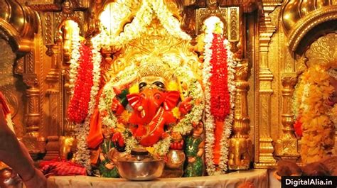 Ganesha Wallpaper Hd - Siddhivinayak Temple Mumbai - 1080x606 Wallpaper ...