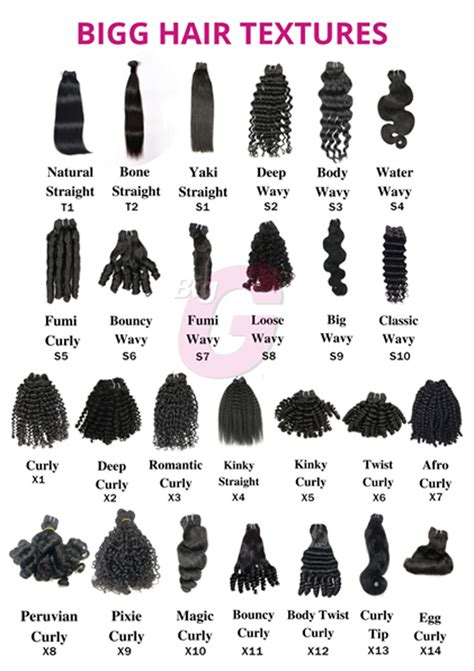 Types of human hair and their prices in Nigeria - BigG Hair