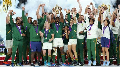 Rugby World Cup final - Relentless South Africa beat England to win ...