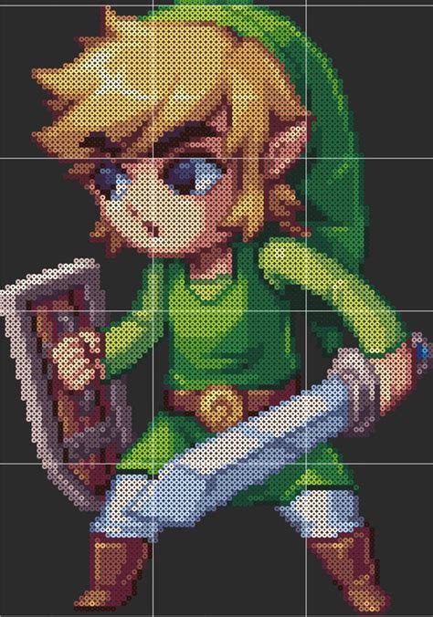 link By Abysswolf by D1A13LO | Pixel art grid, Link pixel art, Perler ...