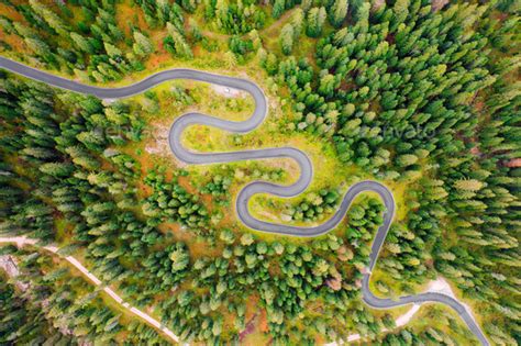 The world famous Snake Road, nestled amidst the breathtaking forests and colorful autumn meadows ...