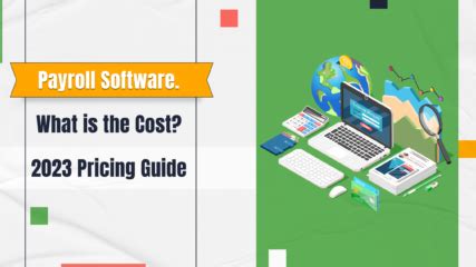 Payroll Software - What is the Cost? 2023 Pricing Guide | UBS