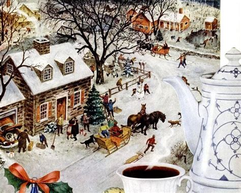 100 vintage Christmas scenes so sweet and old-fashioned, you'll wish you had a time machine ...