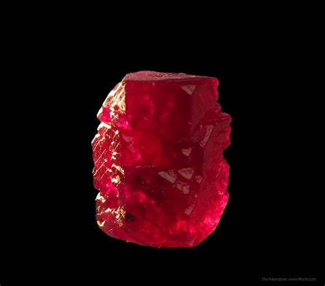 Corundum var. Ruby (fluorescent) (DT) - JWL-JH07 - Kadottat - Myanmar (Burma) Mineral Specimen