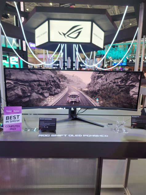 ASUS ROG Swift OLED PG49WCD Unveiled Featuring 49" QD-OLED Display