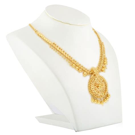 Buy Malabar Gold Necklace USNK010384 for Women Online | Malabar Gold ...