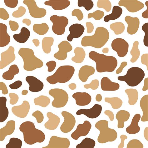 Brown Cow Print Vector 225229 Vector Art at Vecteezy