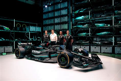 2023 Mercedes W14 F1 car launch photos