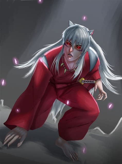 Inuyasha Demon Mode by WeirdNerd29 on DeviantArt