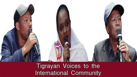 Tigrayan Voices to the International Community - YouTube