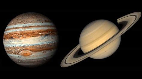 Jupiter Compared To Saturn