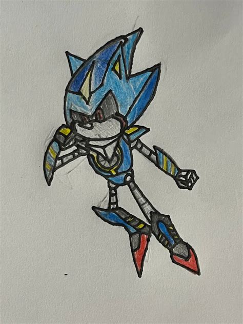 Metal Sonic Sonic Boom - Re-redesign by 13ComicFan on DeviantArt